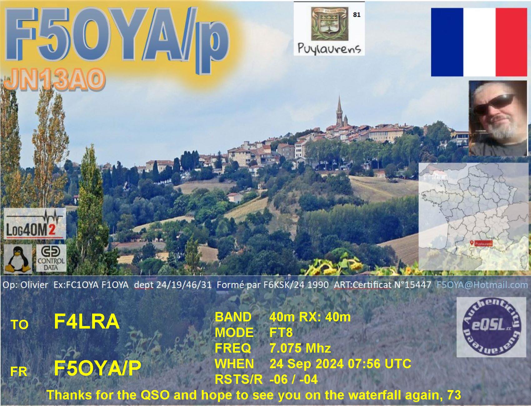 F5OYA 